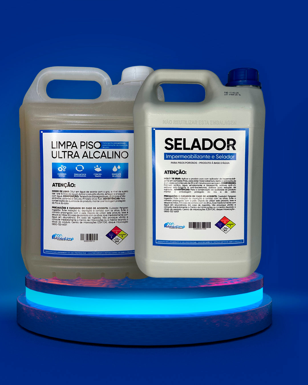 Kit Restauração Completa - Ultra Alcalino Concentrado + Selador